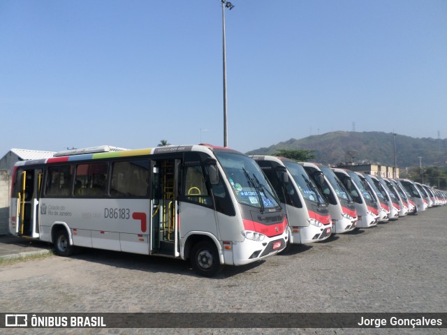 Auto Viação Jabour D86183 na cidade de Rio de Janeiro, Rio de Janeiro, Brasil, por Jorge Gonçalves. Número da foto: #8275086.