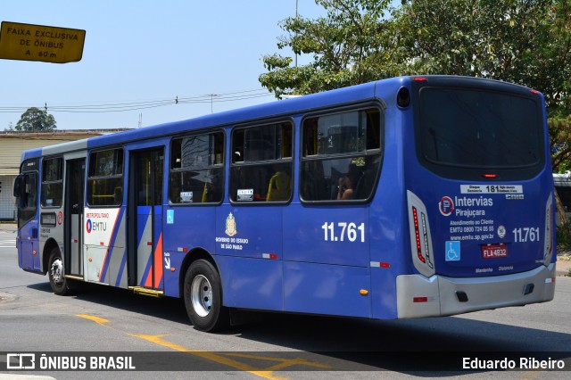 Viação Pirajuçara 11.761 na cidade de São Paulo, São Paulo, Brasil, por Eduardo Ribeiro. Número da foto: #8276433.