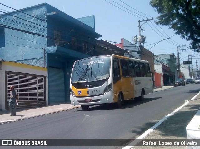 Transunião Transportes 3 6203 na cidade de São Paulo, São Paulo, Brasil, por Rafael Lopes de Oliveira. Número da foto: #8275053.