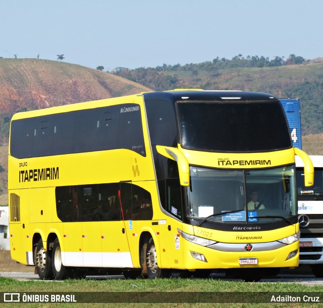 Viação Itapemirim 17025 na cidade de Roseira, São Paulo, Brasil, por Adailton Cruz. Número da foto: #8277077.