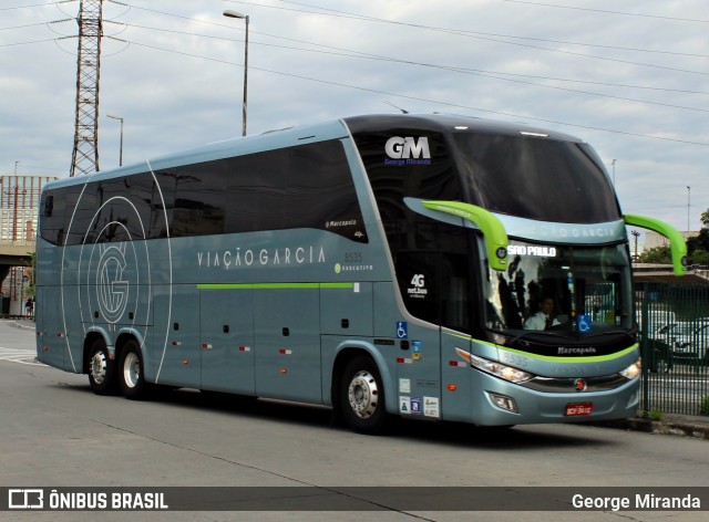 Viação Garcia 8535 na cidade de São Paulo, São Paulo, Brasil, por George Miranda. Número da foto: #8276004.
