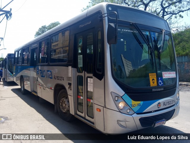 Rio Ita RJ 152.274 na cidade de São Gonçalo, Rio de Janeiro, Brasil, por Luiz Eduardo Lopes da Silva. Número da foto: #8276939.