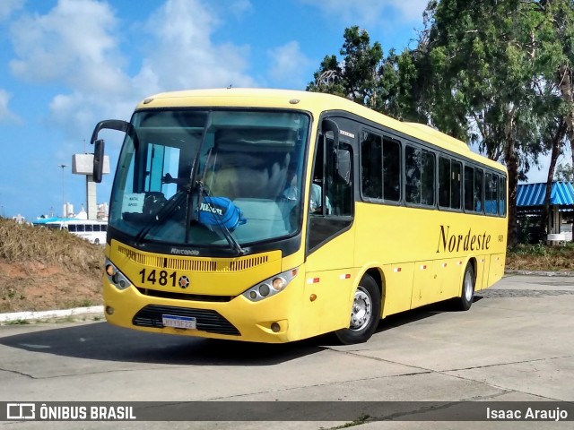 Viação Nordeste 1481 na cidade de Natal, Rio Grande do Norte, Brasil, por Isaac Araujo. Número da foto: #8275262.