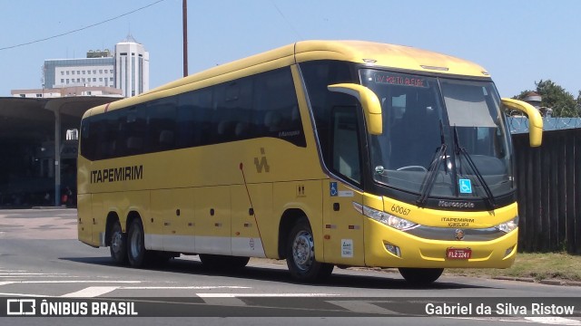 Viação Itapemirim 60067 na cidade de Porto Alegre, Rio Grande do Sul, Brasil, por Gabriel da Silva Ristow. Número da foto: #8275949.