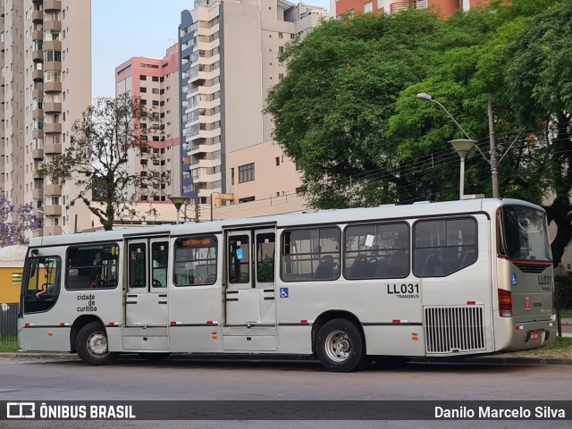 Araucária Transportes Coletivos LL031 na cidade de Curitiba, Paraná, Brasil, por Danilo Marcelo Silva. ID da foto: 8278606.