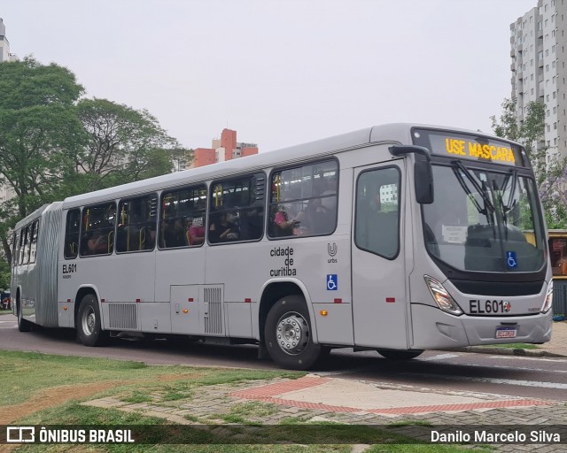 Auto Viação São José dos Pinhais EL601 na cidade de Curitiba, Paraná, Brasil, por Danilo Marcelo Silva. ID da foto: 8279300.