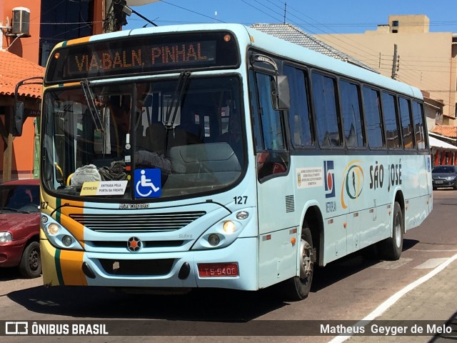 Expresso São José 127 na cidade de Cidreira, Rio Grande do Sul, Brasil, por Matheus  Geyger de Melo. Número da foto: #8277577.