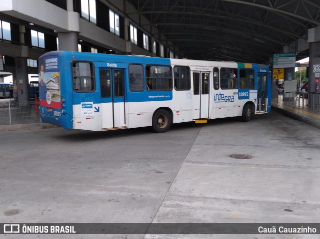 Concessionária Salvador Norte - CSN Transportes 10895 na cidade de Salvador, Bahia, Brasil, por Cauã Cauazinho. ID da foto: 8277891.