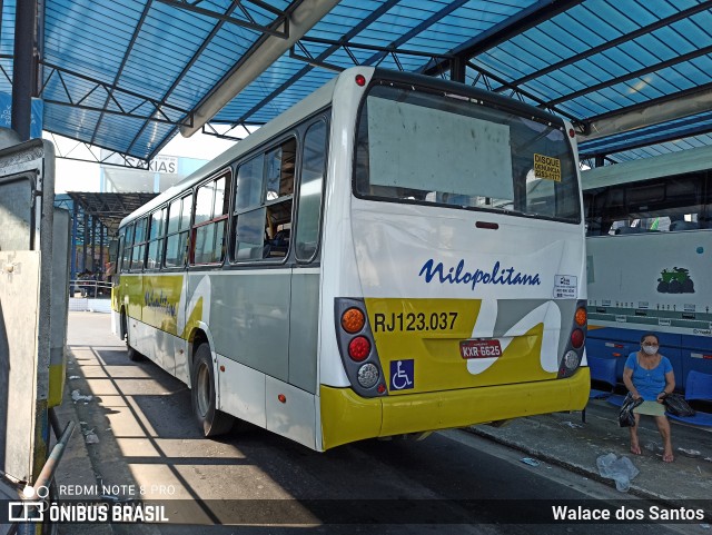 Viação Nilopolitana RJ 123.037 na cidade de Duque de Caxias, Rio de Janeiro, Brasil, por Walace dos Santos. Número da foto: #8279726.
