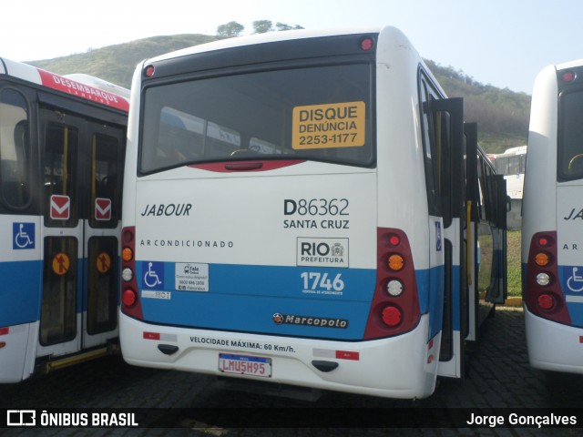 Auto Viação Jabour D86362 na cidade de Rio de Janeiro, Rio de Janeiro, Brasil, por Jorge Gonçalves. Número da foto: #8279102.
