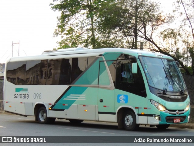 Santa Fé Transportes 098 na cidade de Belo Horizonte, Minas Gerais, Brasil, por Adão Raimundo Marcelino. Número da foto: #8279725.