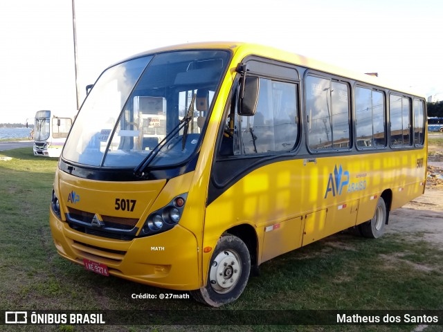 AVP - Auto Viação Paraíso 5017 na cidade de Aracaju, Sergipe, Brasil, por Matheus dos Santos. Número da foto: #8280065.