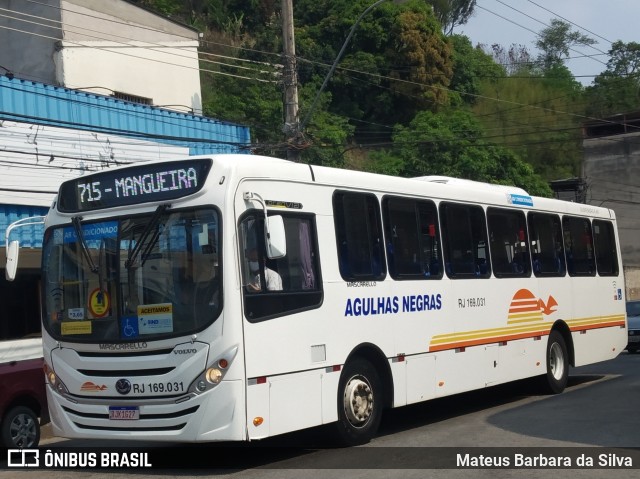 Viação Agulhas Negras RJ 169.031 na cidade de Volta Redonda, Rio de Janeiro, Brasil, por Mateus Barbara da Silva. Número da foto: #8280746.