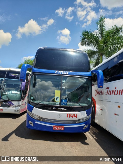 CMW Transportes 1144 na cidade de Olímpia, São Paulo, Brasil, por Ailton Alves. ID da foto: 8280749.