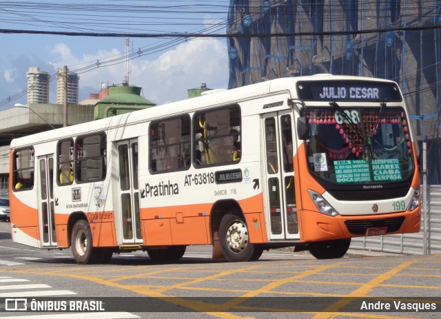 Empresa de Transportes Nova Marambaia AT-63818 na cidade de Belém, Pará, Brasil, por Andre Vasques. Número da foto: #8280325.