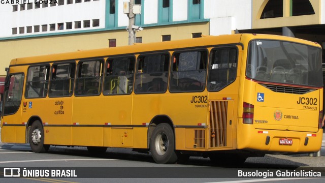 Expresso Azul JC302 na cidade de Curitiba, Paraná, Brasil, por Busologia Gabrielística. Número da foto: #8281481.