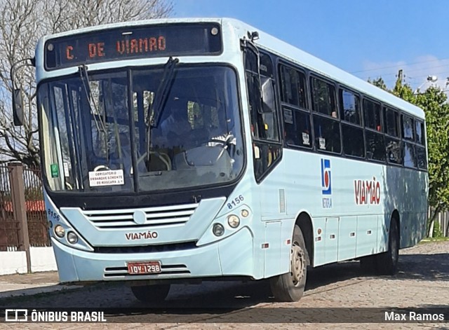 Empresa de Transporte Coletivo Viamão 8156 na cidade de Viamão, Rio Grande do Sul, Brasil, por Max Ramos. ID da foto: 8281718.