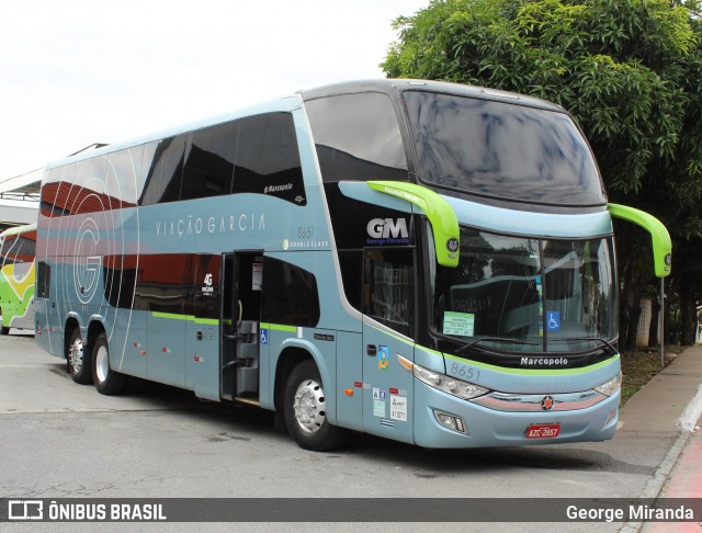 Viação Garcia 8651 na cidade de São Paulo, São Paulo, Brasil, por George Miranda. Número da foto: #8281253.