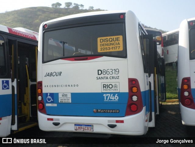 Auto Viação Jabour D86319 na cidade de Rio de Janeiro, Rio de Janeiro, Brasil, por Jorge Gonçalves. Número da foto: #8281364.