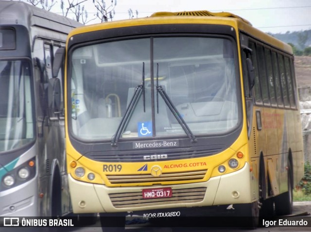 Empresa Alcino G. Cotta R019 na cidade de Matozinhos, Minas Gerais, Brasil, por Igor Eduardo. Número da foto: #8280156.