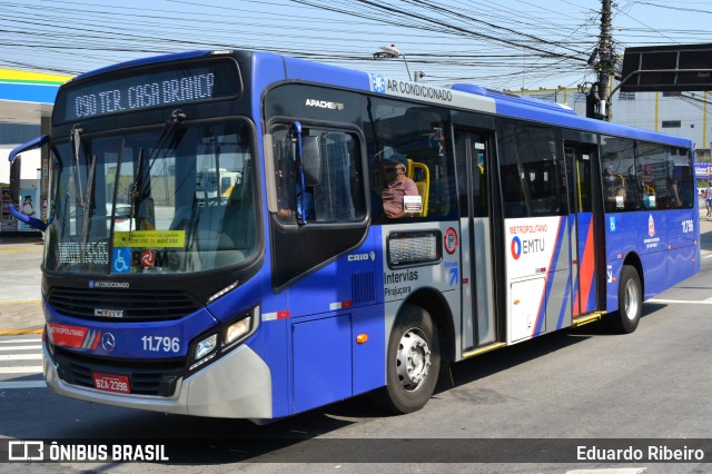 Viação Pirajuçara 11.796 na cidade de Taboão da Serra, São Paulo, Brasil, por Eduardo Ribeiro. Número da foto: #8280149.