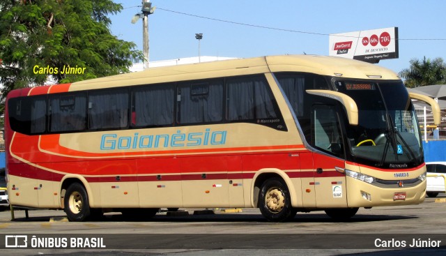 Auto Viação Goianésia 194003-5 na cidade de Goiânia, Goiás, Brasil, por Carlos Júnior. Número da foto: #8285103.
