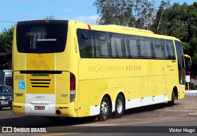 Viação Itapemirim 49017 na cidade de Santa Maria do Pará, Pará, Brasil, por Victor Hugo. Número da foto: #8284091.