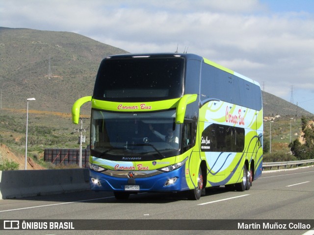 Cormar Bus 122 na cidade de Los Vilos, Choapa, Coquimbo, Chile, por Martín Muñoz Collao. ID da foto: 8283962.