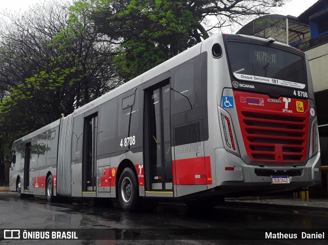 Express Transportes Urbanos Ltda 4 8708 na cidade de São Paulo, São Paulo, Brasil, por Matheus  Daniel. Número da foto: #8283757.