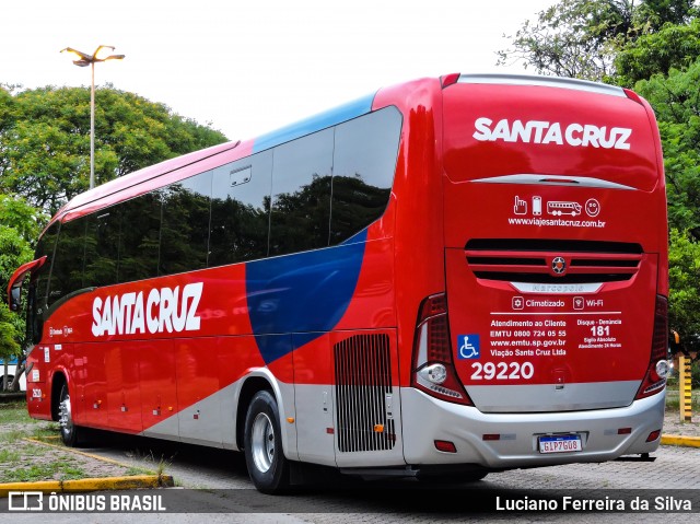 Viação Santa Cruz 29220 na cidade de São Paulo, São Paulo, Brasil, por Luciano Ferreira da Silva. ID da foto: 8286281.