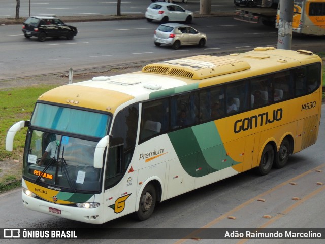 Empresa Gontijo de Transportes 14530 na cidade de Belo Horizonte, Minas Gerais, Brasil, por Adão Raimundo Marcelino. ID da foto: 8288503.