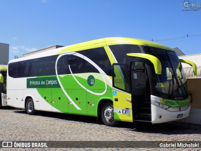 Expresso Princesa dos Campos 6225 na cidade de Ponta Grossa, Paraná, Brasil, por Gabriel Michalski. Número da foto: #8288038.