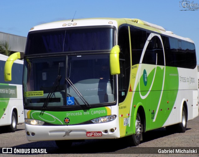 Expresso Princesa dos Campos 6041 na cidade de Ponta Grossa, Paraná, Brasil, por Gabriel Michalski. ID da foto: 8288068.