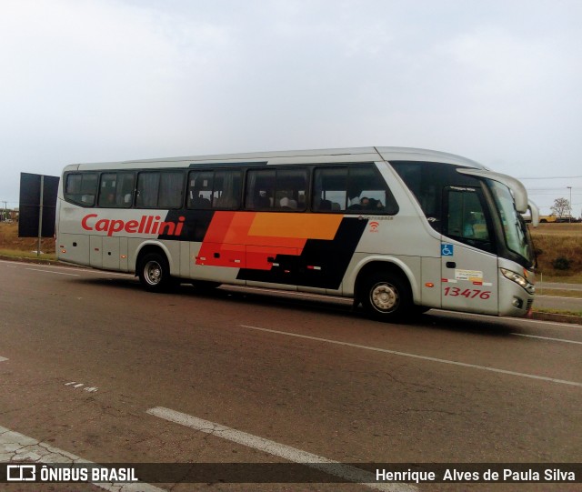 Transportes Capellini 13476 na cidade de Campinas, São Paulo, Brasil, por Henrique Alves de Paula Silva. ID da foto: 8286790.