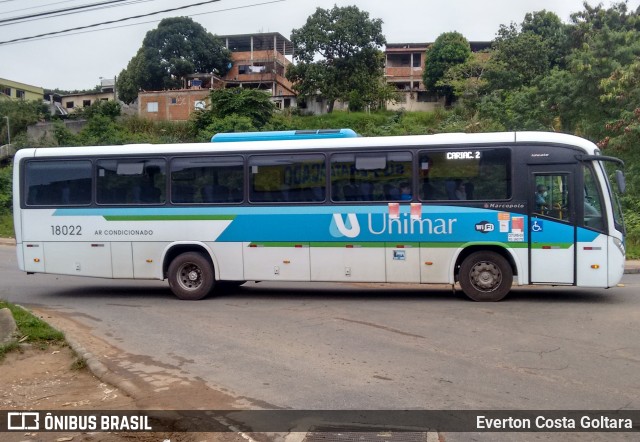 Unimar Transportes 18022 na cidade de Cariacica, Espírito Santo, Brasil, por Everton Costa Goltara. Número da foto: #8286080.