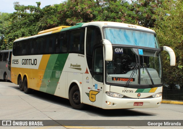 Empresa Gontijo de Transportes 17235 na cidade de São Paulo, São Paulo, Brasil, por George Miranda. ID da foto: 8287360.