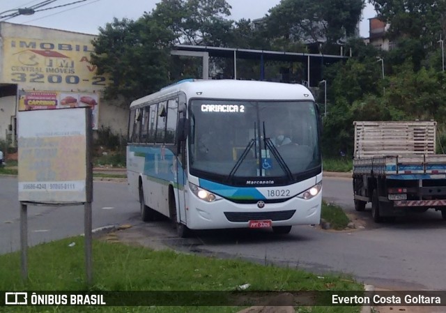 Unimar Transportes 18022 na cidade de Cariacica, Espírito Santo, Brasil, por Everton Costa Goltara. ID da foto: 8286079.