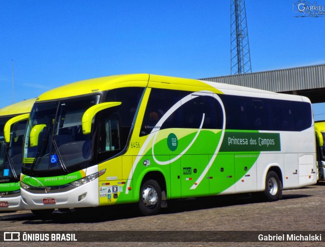 Expresso Princesa dos Campos 6456 na cidade de Ponta Grossa, Paraná, Brasil, por Gabriel Michalski. Número da foto: #8287980.