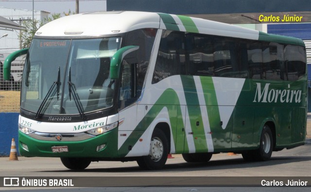 Empresa de Transportes e Turismo Moreira 2255 na cidade de Goiânia, Goiás, Brasil, por Carlos Júnior. Número da foto: #8290264.