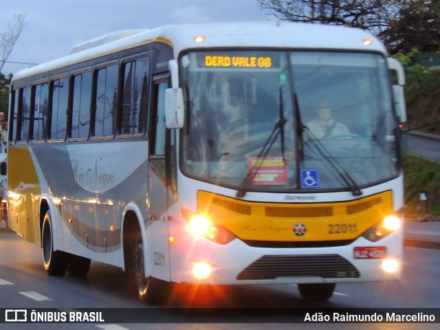 Rio Negro Fretamento e Turismo 22011 na cidade de Belo Horizonte, Minas Gerais, Brasil, por Adão Raimundo Marcelino. Número da foto: #8290879.