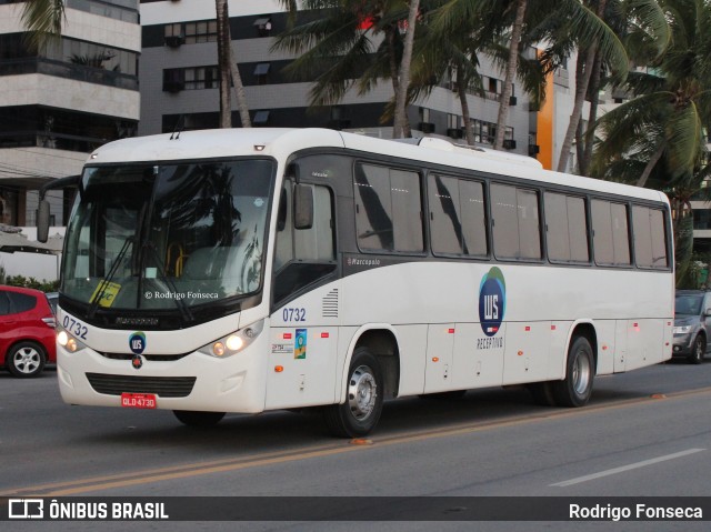 WS Turismo 0732 na cidade de Maceió, Alagoas, Brasil, por Rodrigo Fonseca. Número da foto: #8290645.