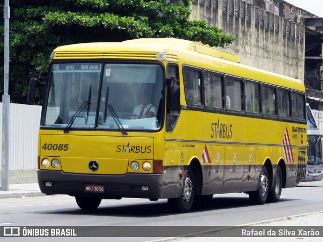 Viação Itapemirim 40085 na cidade de Rio de Janeiro, Rio de Janeiro, Brasil, por Rafael da Silva Xarão. ID da foto: 8290284.