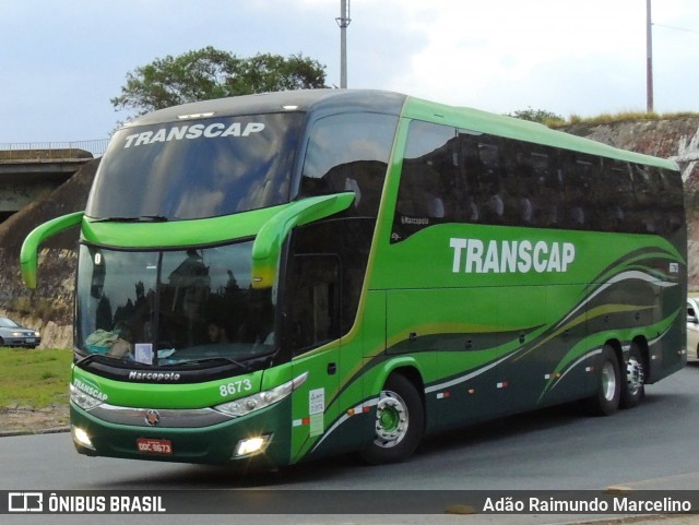 Transcap 8673 na cidade de Belo Horizonte, Minas Gerais, Brasil, por Adão Raimundo Marcelino. ID da foto: 8290926.