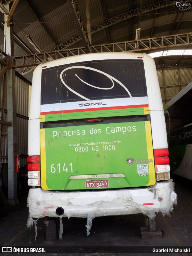 Expresso Princesa dos Campos 6141 na cidade de Ponta Grossa, Paraná, Brasil, por Gabriel Michalski. Número da foto: #8288756.