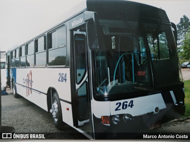 Turismar Transporte e Turismo 264 na cidade de Marília, São Paulo, Brasil, por Marco Antonio Costa. Número da foto: #8293851.