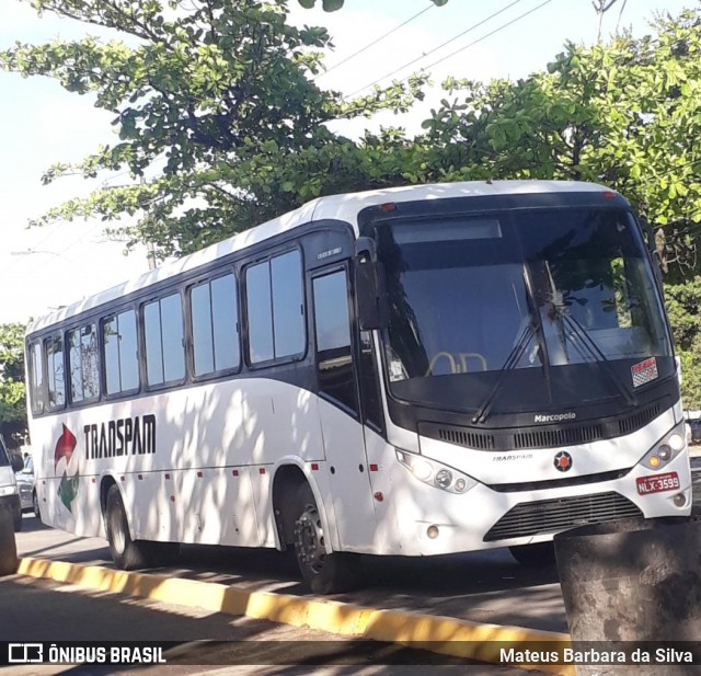 TRANSPAM - Transportadora de Passageiros Miguelense 3599 na cidade de Maceió, Alagoas, Brasil, por Mateus Barbara da Silva. ID da foto: 8291443.