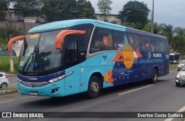 Planeta Transportes Rodoviários 2149 na cidade de Cariacica, Espírito Santo, Brasil, por Everton Costa Goltara. ID da foto: 8292616.