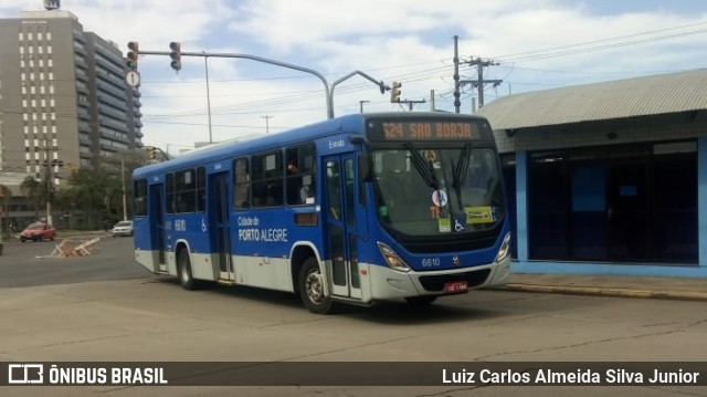 SOPAL - Sociedade de Ônibus Porto-Alegrense Ltda. 6610 na cidade de Porto Alegre, Rio Grande do Sul, Brasil, por Luiz Carlos Almeida Silva Junior. Número da foto: #8291463.