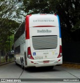 Auto Viação Catarinense 3708 na cidade de São Paulo, São Paulo, Brasil, por FELIPE ALMEIDA. Número da foto: #:id.