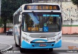 Auto Viação Vera Cruz - Belford Roxo RJ 112.158 na cidade de Nilópolis, Rio de Janeiro, Brasil, por Claudio Luiz. ID da foto: :id.